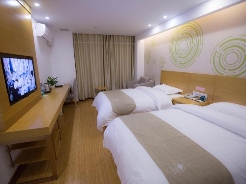 Greentree Inn Hefei Feixi County South Jinzhai Road Jinyun International Business Hotel Sanshigang Экстерьер фото