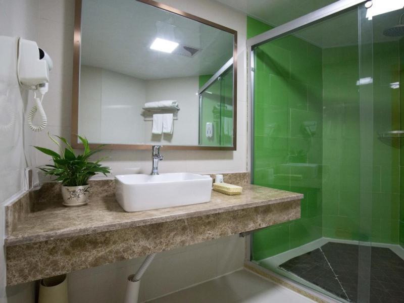 Greentree Inn Hefei Feixi County South Jinzhai Road Jinyun International Business Hotel Sanshigang Экстерьер фото