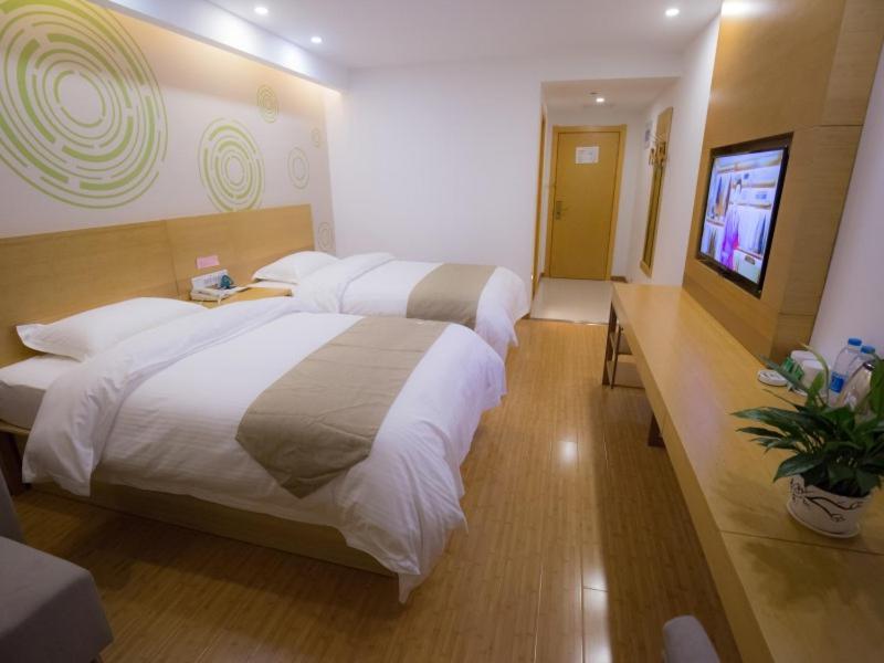 Greentree Inn Hefei Feixi County South Jinzhai Road Jinyun International Business Hotel Sanshigang Экстерьер фото